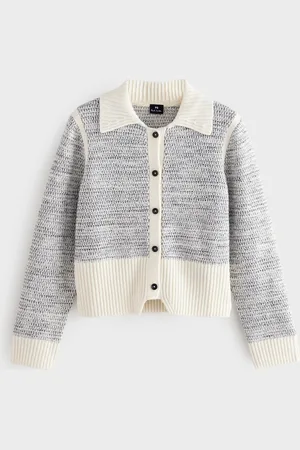 Paul Smith Blue Colourful Knitted CardiganXL
