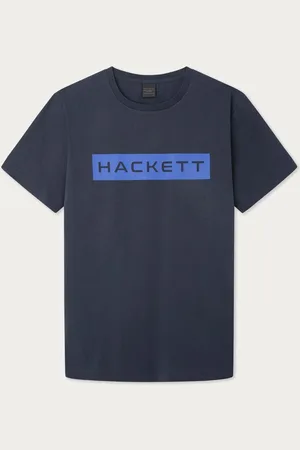 Hackett London Older Boys Blue 100% Cotton T-Shirt122128 cm