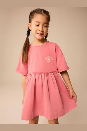 Next Fabric Mix 100% Cotton T-Shirt Dress (3-16yrs)13 lat (158 cm)
