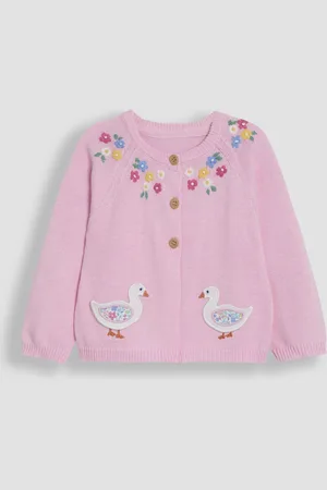 JoJo Maman Bébé Character 100% Cotton Cardigan2