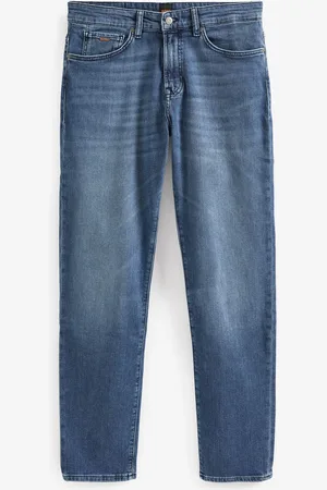 HUGO BOSS Maine Relaxed Fit Stretch JeansSZER.32 DŁ.34