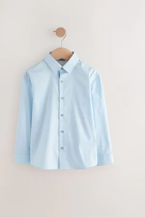 Next Long Sleeves Smart Trimmed Shirt (3-16yrs)4 lat (104 cm)