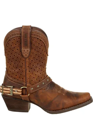 Durango Crush Shortie Brown BootsEU 40 (UK 7)