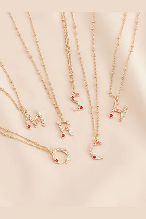 Next Initial Heart NecklaceM