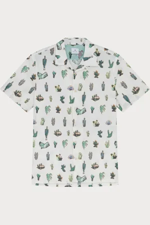 Paul Smith Regular Fit Short Sleeve 100% Cotton White ShirtXL