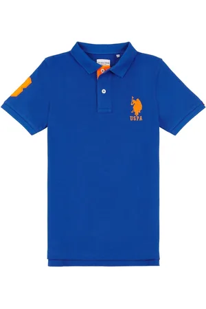 U.S. Polo Assn. U. S. Polo Assn. Boys Player 3 Pique 100% Cotton Polo Shirt14