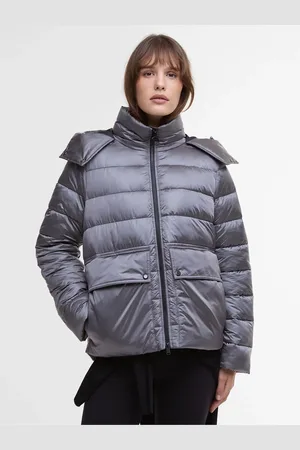 Barbour Pikowana kurtka puchowa Della z kapturem40