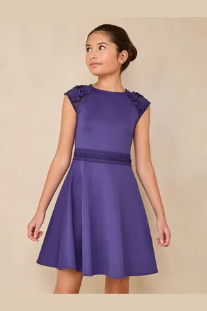 Lipsy London Scuba 3D Lace Occasion Dress (5-16yrs)14 lat (164 cm)
