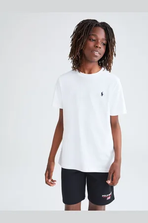 Ralph Lauren Boys 100% Cotton Jersey Crew Neck T-Shirt4 lat (104 cm)