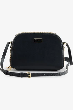 Kate Spade Serena Double Zip Dome Black Cross-Body BagJeden