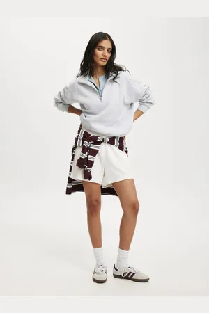 Cotton On Oversized Classic Fleece Half Zip SweatshirtXXS