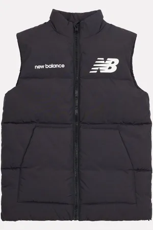 New Balance Boys Graphic Logo Quilted Gilet8
