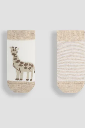 JoJo Maman Bébé Baby Socks 2 Pack6268 cm
