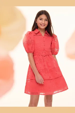 Lipsy London Puff Sleeve Occasion Shirt Dress (5-16yrs)16 lat (176 cm)