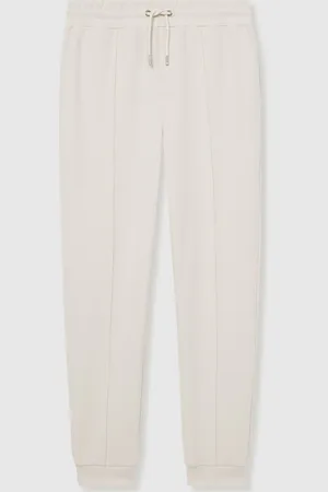 Reiss Premier Interlock Drawstring JoggersL