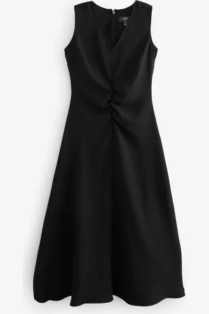 Next Sleevless Ruched Midi Dress46tall