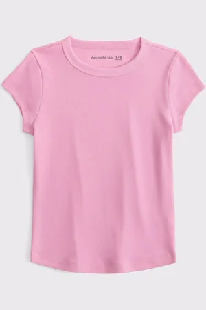 Abercrombie & Fitch Basic Short Sleeve Baby Tee T-Shirt122128 cm