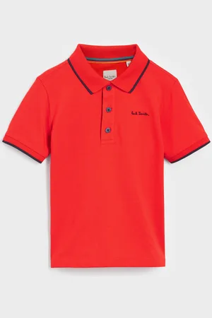 Paul Smith Chłopięca koszulka polo Signature z krótkim rękawem, 100% bawełna3