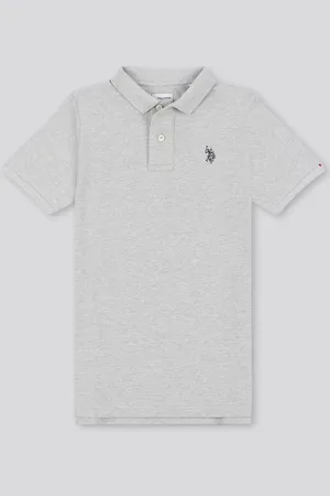 U.S. Polo Assn. U. S. Polo Assn. Boys Double Horsemen Pique 100% Cotton Polo Shirt14