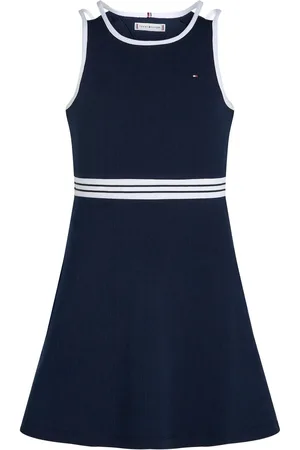 Tommy Hilfiger Contrast Binding Skater Dress140146 cm