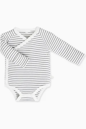 Mori Organic Cotton & Bamboo Long Sleeve Kimono Bodysuit12