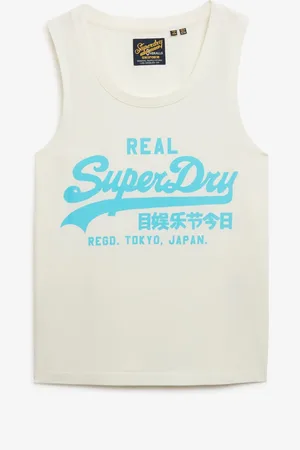 Superdry 100% Cotton Vl Neon Scoop Neck Tank42