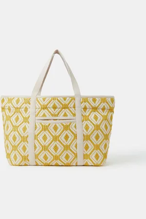 Accessorize Diamond Embroidered Shoulder BagJeden