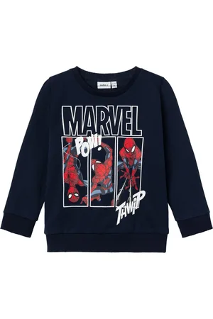 NAME IT Spiderman Long Sleeve Sweat Top5 lat (110 cm)
