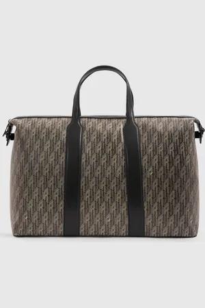 Reiss Franco Monogram-Print Coated-Canvas HoldallJeden