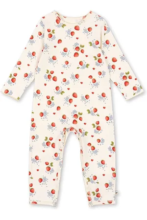 Konges Sløjd Baby Onesie Basic Footless 100% Cotton Sleepsuit8692 cm