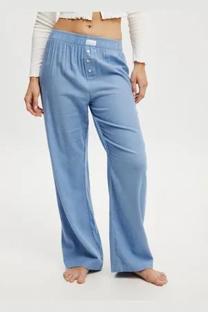 Cotton On Boyfriend Flannel Wide Leg Boxer TrousersXL