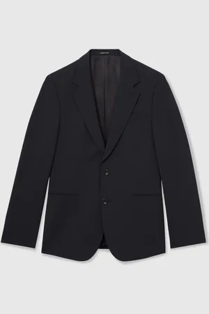 Reiss Promise Wool-Blend Single-Breasted Suit Blazer Slim-Fit56 Long (UK 46 L)