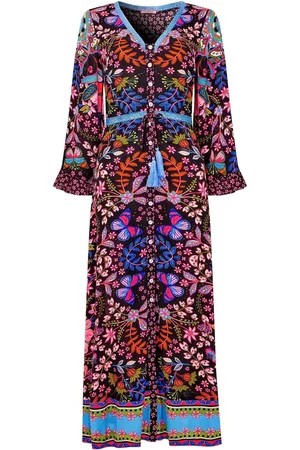 Joe Browns Butterfly Border Print Maxi Dress38