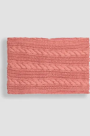 JoJo Maman Bébé Cable Knitted Neck Cosy ScarfJeden