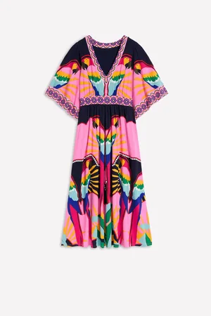 Boden Maya Kimono Jersey Maxi Dress36