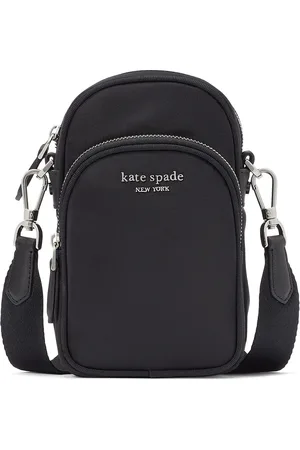 Kate Spade Czarna torebka na telefon na długim pasku Jeden