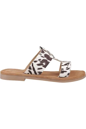 Hush Puppies Helen White Slides Sandalseu38