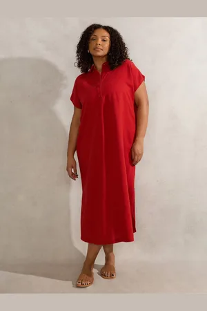 Live Unlimited London Linen Blend Chuck On Shirt DressEU 46 (UK 18)
