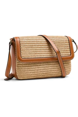 Pieces® Raffia Cross Body BagJeden