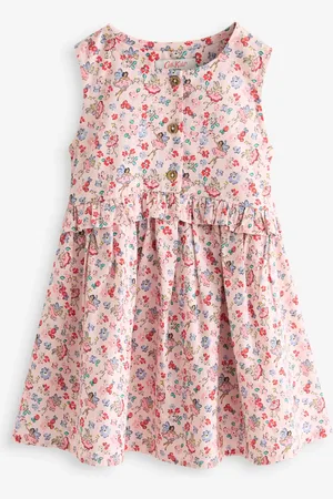 Next Cath Kidston Fairy Print 100% Cotton Peplum Dress (3mths-8yrs) (3mths-8yrs)6874 cm