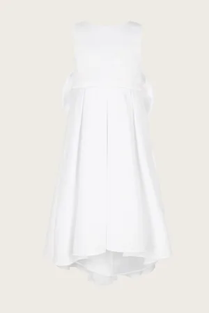 Monsoon Oversized Sabrina Bow Communion Dress4 lat (104 cm)