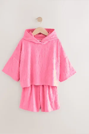 Next Towelling Beach Co-Ord Hoodie And Shorts Set (3-16yrs)152158 cm