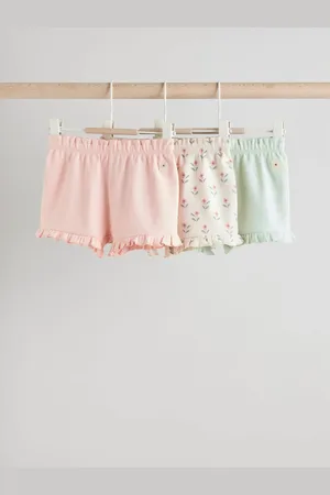Next Baby Jersey 100% Cotton Shorts 3 Pack8692 cm