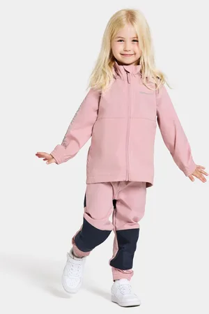 Didriksons Kids Blue Hallon Water-Repellent Jacket98104 cm