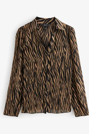 Next Pleated Long Sleeve Fitted Shirt44