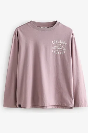 Superdry Long Sleeve Workwear Printed T-Shirt116122 cm