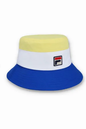 Fila Marco Tri Colour Bucket 100% Cotton Hat With Heritage Logoonesize
