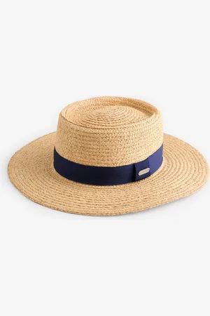Barbour Lily Straw Summer 100% Cotton HatM
