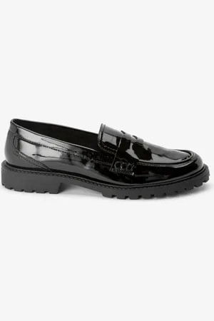 Next Forever Comfort Clean Patent Chunky Loafer ShoesEU 37 (UK 4)