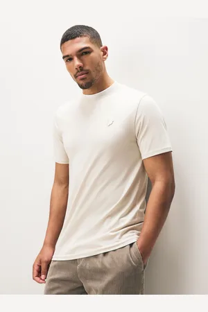 Lyle & Scott 100% Cotton Tipped Superfine T-ShirtL